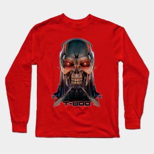 TERMINATOR-T-800 Long Sleeve T-Shirt